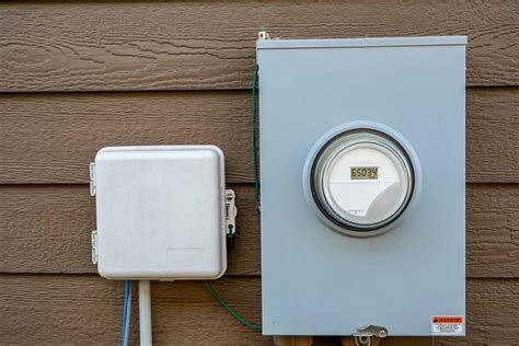 cost of replacing supply line to the outside electrical box|electric meter box replacement.